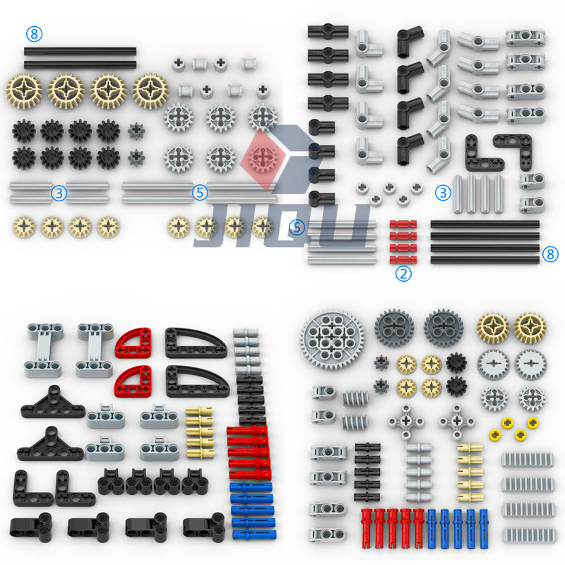 Tech Gear Accessories - MOC Technology Bricks Accessory Bulk Gear