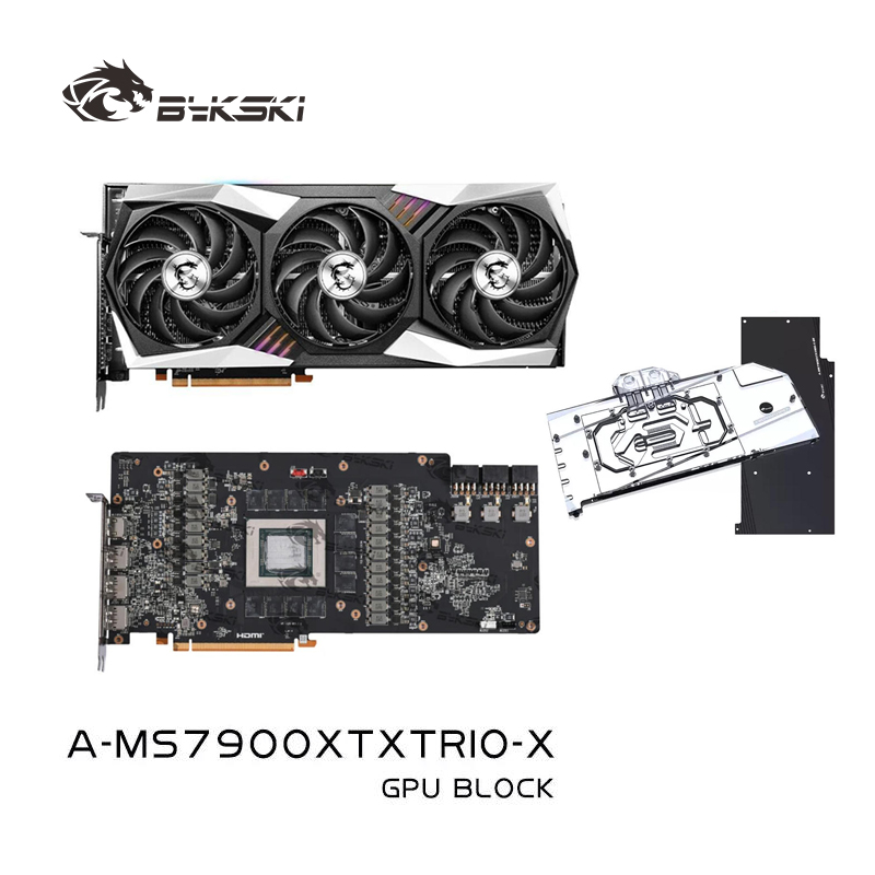 Bykski A-MS7900XTXTRIO-X Water - огляд і ціна Amd Vga Rx 7900 Xtx