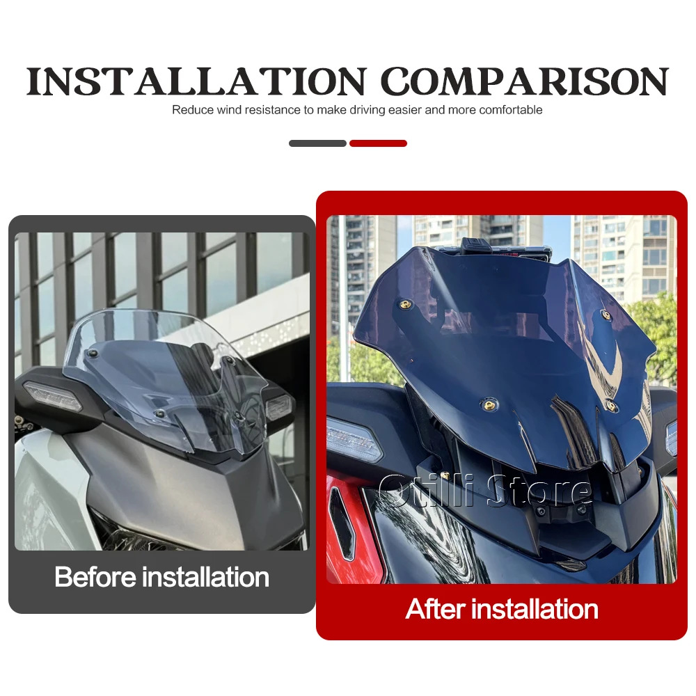 Windscreen For YAMAHA X-MAX 30 - огляд і ціна X Tech Accessories
