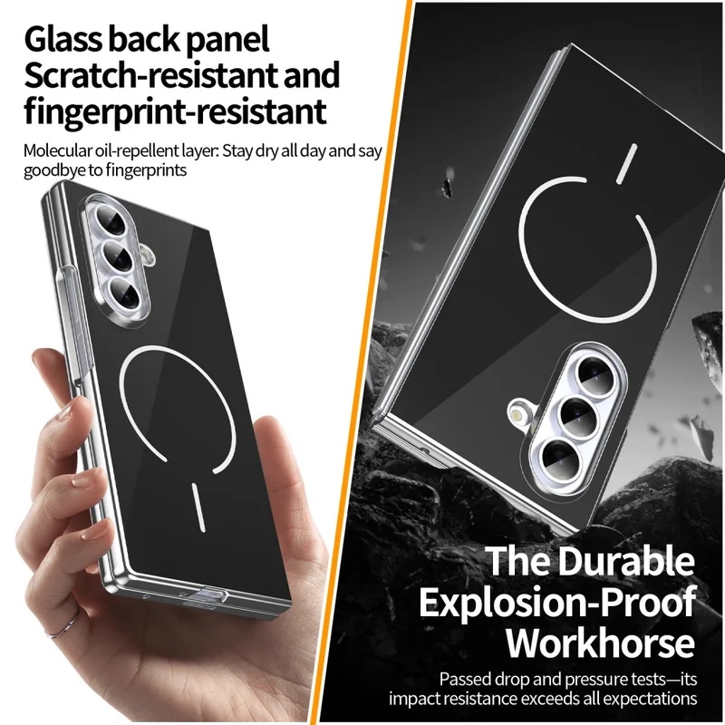 Glass Magnetic Folding Phone C - огляд і ціна Tech Accessories Wholesale