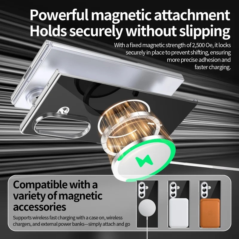Glass Magnetic Folding Phone C - огляд і ціна Tech Accessories Wholesale