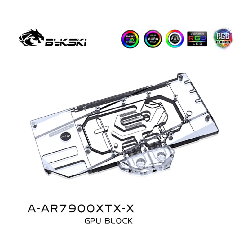 Bykski Water Block Use for ASR - огляд і ціна Amd Vga Rx 7900 Xtx