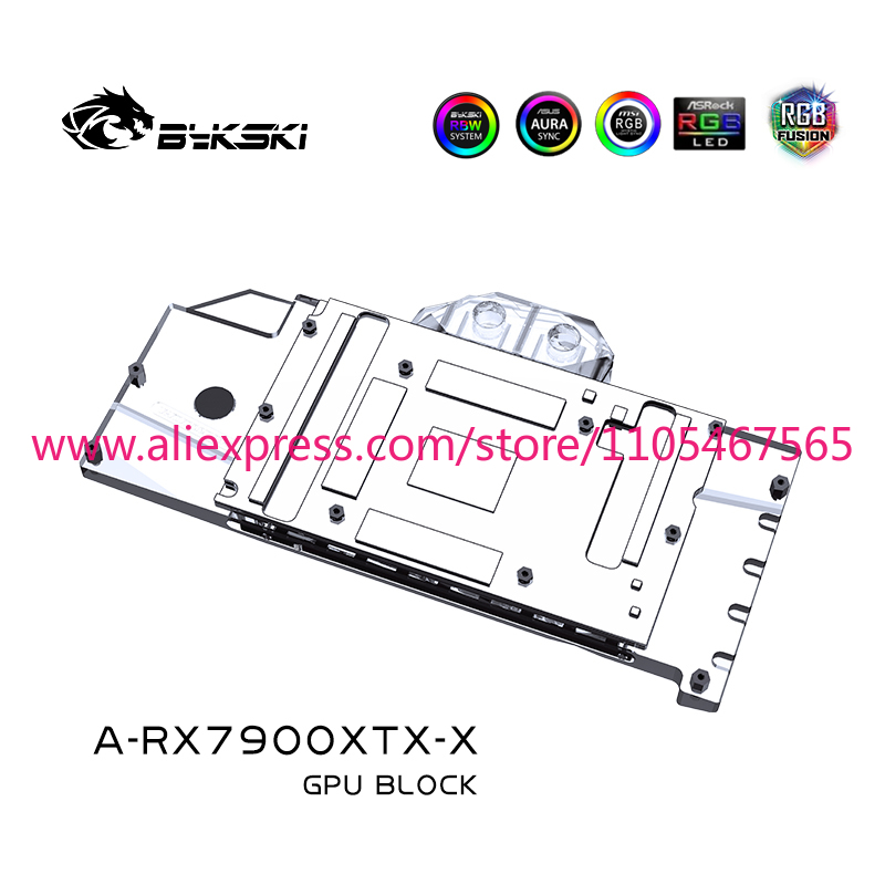 1PCS  A-RX7900XTX-X Water Bloc - огляд і ціна Amd Vga Rx 7900 Xtx