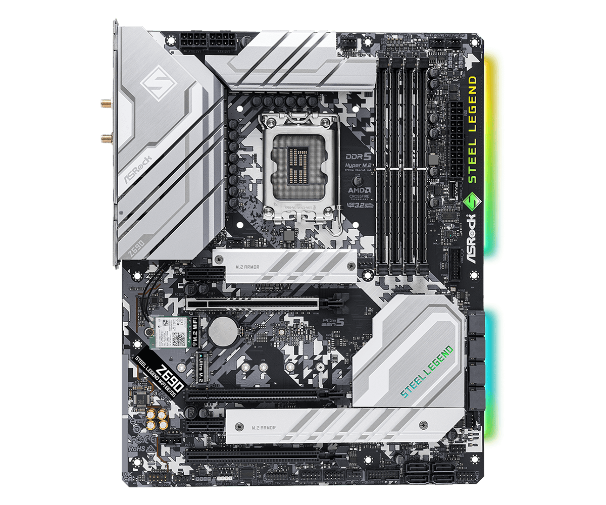 Z690 LGA1700 Motherboard ASROC - огляд і ціна Intel Cpu Core I9