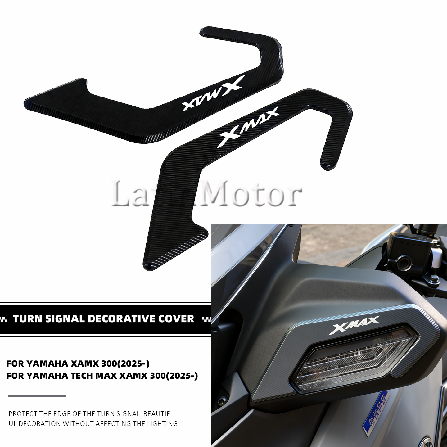 For Yamaha XMAX300 XMAX TECH M - огляд і ціна X Tech Accessories